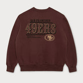 San Francisco 49ers L&L '96 Classics NFL Crew Sweater Maroon - Taass US