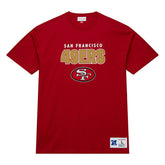 San Francisco 49ers NFL Throw it Back T-Shirt Red - Taass sale