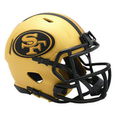 San Francisco 49ers Rave Alternate NFL Speed Mini Helmet Gold - Taass sale
