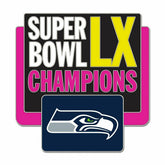 Seattle Seahawks Super Bowl LX Champions NFL Pin - Taass US