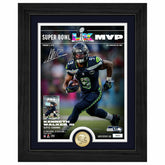 Kenneth Walker III Super Bowl LX MVP Bronze Coin Framed NFL Photo - Taass US