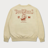 Tampa Bay Buccaneers L&L '96 Classics NFL Crewneck Sweater Cream - Taass online