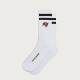 Tampa Bay Buccaneers L&L '90 Classics NFL Crew Socks White - Taass near me
