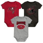 Tampa Bay Buccaneers Game On Creeper NFL Infant Bodysuit Set (3-Piece) - Taass for sale