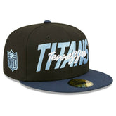Tennessee Titans 2022 NFL Draft On-Stage New Era 59FIFTY Fitted Cap - Taass US