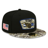 Tennessee Titans 2021 NFL On-Field Salute to Service New Era 59FIFTY Fitted Cap - Taass online