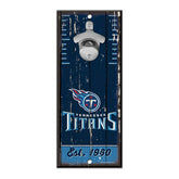 Tennessee Titans WinCraft NFL Bottle Opener Sign - Taass discount