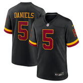 Jayden Daniels #5 Washington Commanders 2026 Game NFL Jersey Alternate Black - Taass online