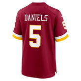 Jayden Daniels #5 Washington Commanders 2026 Game NFL Jersey Burgundy - Taass near me
