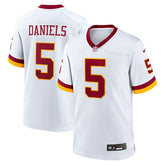Jayden Daniels #5 Washington Commanders Game NFL Jersey White - Taass sale