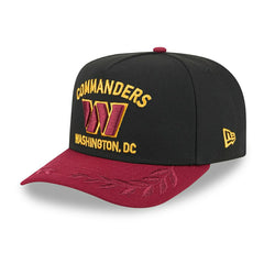 Washington Commanders 2025 NFL Draft New Era 9FIFTY A-Frame Snapback Cap Black - Taass sale