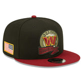 Washington Commanders 2022 NFL On-Field Salute to Service New Era 9FIFTY Snapback Cap - Taass for sale