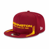 Washington Football Team Official 2021 NFL Sideline 9FIFTY Snapback Cap Home - Taass for sale