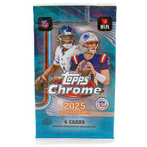 2025 Topps Chrome Football NFL Hobby Pack - Taass near me