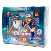 2025 Topps Chrome Football NFL Hobby Jumbo Box - Taass discount