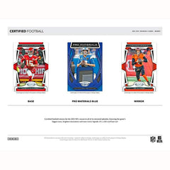 2025 Panini Certified Football NFL Hobby Box - Taass US