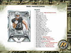 2024 Topps Resurgence Football Breaker Delight Box - Taass near me