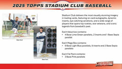 2025 Topps Stadium Club Baseball MLB Mega Box - Taass discount