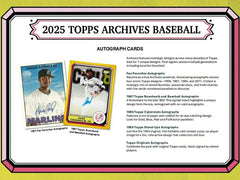 2025 Topps Archives Baseball MLB Blaster Box - Taass online