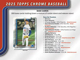2025 Topps Chrome Baseball MLB Blaster Box - Taass near me
