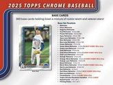2025 Topps Chrome Baseball MLB Hobby JUMBO Box - Taass sale