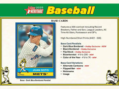 2025 Topps Heritage Baseball MLB Hobby Box - Taass online