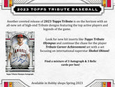 2023 Topps Tribute Baseball Hobby Box - Taass near me