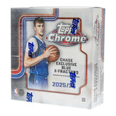 2025/26 Topps Chrome NBA Basketball Mega Box - Taass sale