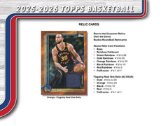 2025/26 Topps NBA Basketball Hobby Box - Taass for sale