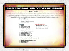 2025 topps Chrome Deadpool Blaster Box - Taass US
