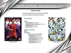 2024/25 Topps Chrome Bundesliga Football Hobby Box - Taass discount
