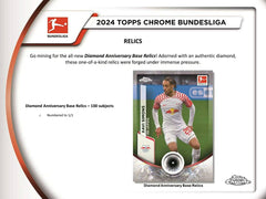 2023/24 Topps Chrome Bundesliga Soccer Hobby Box - Taass for sale