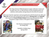 2021/22 Topps UEFA Champions League Chrome Soccer LITE Box - Taass near me