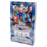 2025/26 Topps Chrome UEFA Club Competitions Football Hobby Box - Taass sale