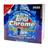 (LIVE BREAK) 2025 Topps Chrome Sapphire Edition MLS Soccer Hobby Box - Taass sale