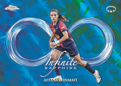 2024/25 Topps Chrome UEFA Women's Champions League Sapphire Edition Hobby Box - Taass sale