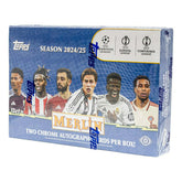 (Live Break) 2024/25 Topps Chrome Merlin UEFA Club Competitions Football Breaker Delight Box - Taass US