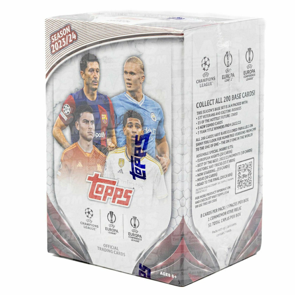 2023/24 Topps UEFA Club Competitions Soccer (Fussball) Flagship Blaster Box - Taass US