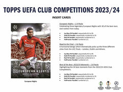 2023/24 Topps UEFA Club Competitions Soccer (Fussball) Flagship Blaster Box - Taass US