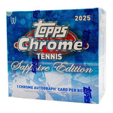 2025 Topps Chrome Sapphire Edition Tennis Hobby Box - Taass online