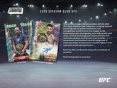 2025 Topps Stadium Club UFC Hobby Box - Taass online