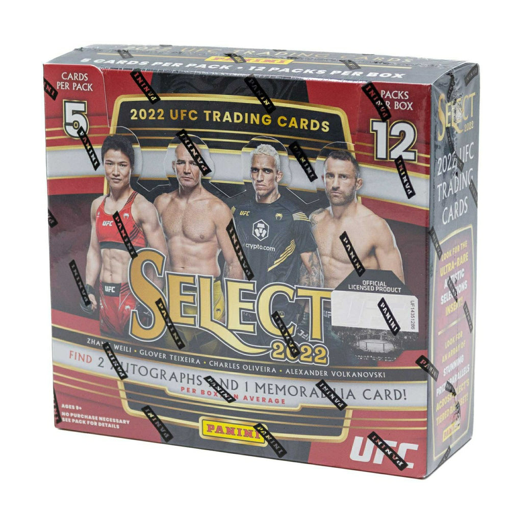 2022 Panini Select UFC Hobby Box - Taass US