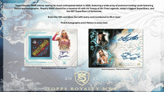 2025 Topps Royalty WWE Wrestling Hobby Box - Taass online