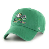Notre Dame Fighting Irish '47 Clean Up Adjustable NCAA Cap Kelly Green - Taass online