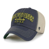 Michigan Wolverines Vintage Tuscaloosa '47 Clean Up Trucker NCAA Cap - Taass US