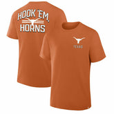 Texas Longhorns Defender Cotton NCAA T-Shirt Orange - Taass near me