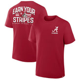 Alabama Crimson Tide Defender Cotton NCAA T-Shirt Red - Taass discount