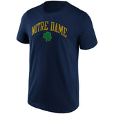 Notre Dame Fighting Irish Arched NCAA T-Shirt Navy - Taass for sale