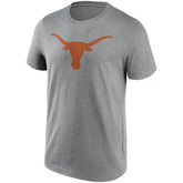 Texas Longhorns Primary Logo NCAA T-Shirt Gray - Taass online
