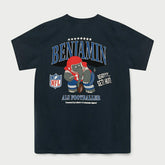 Benjamin als Footballer L&L ’94 Campus NFL T-Shirt Navy - Taass for sale